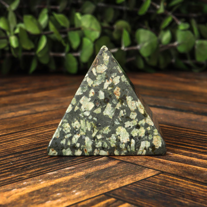 Chinese Writing Stone Pyramid