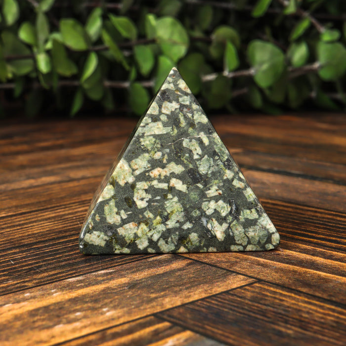 Chinese Writing Stone Pyramid