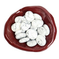 Howlite Palm Stone Crystal Palm Stones Crystal Magic