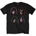 Kiss - T-Shirt - Kiss Faces (Bolur)
