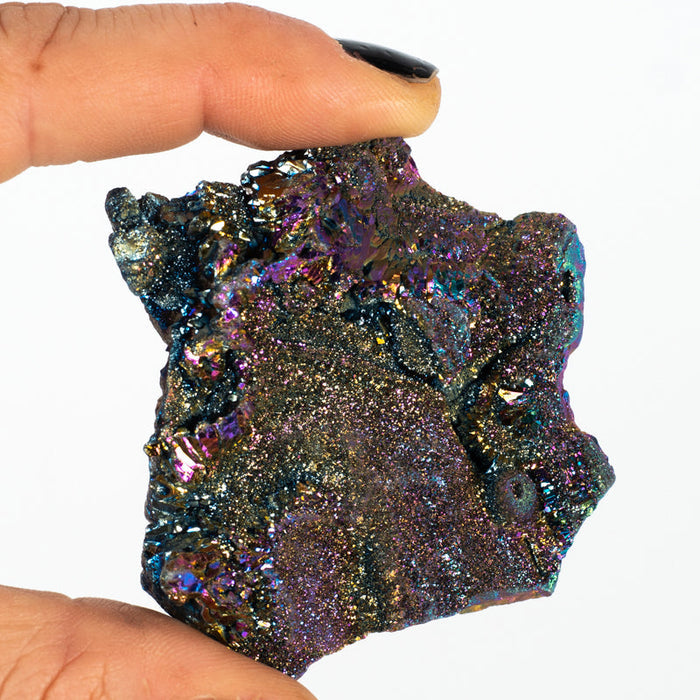 Rainbow Aura Chalcedony Chunk Crystal Chunk Crystal Magic