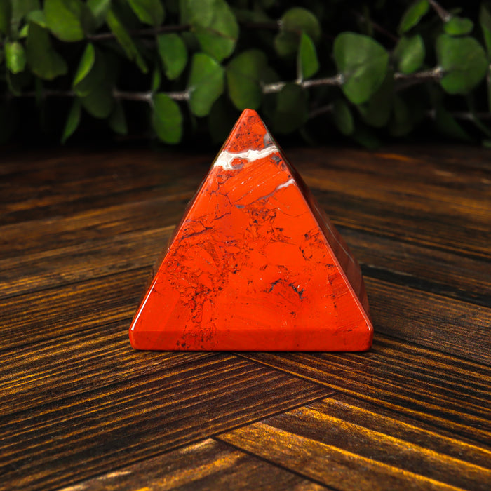 Red Jasper Pyramid