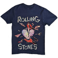 Rolling Stones - T-Shirt - Hackney Diamonds Navy Blue (Bolur)