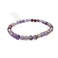 Awaken your intuition and amplify your energy with this Super Seven 4mm Bead Bracelet. A rare, high-frequency crystal blend for spiritual growth, protection, and divine connection.
