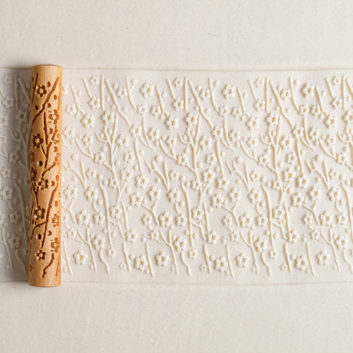 TW-044 - Twig Texture Roller – Plum Blossoms - MKM
