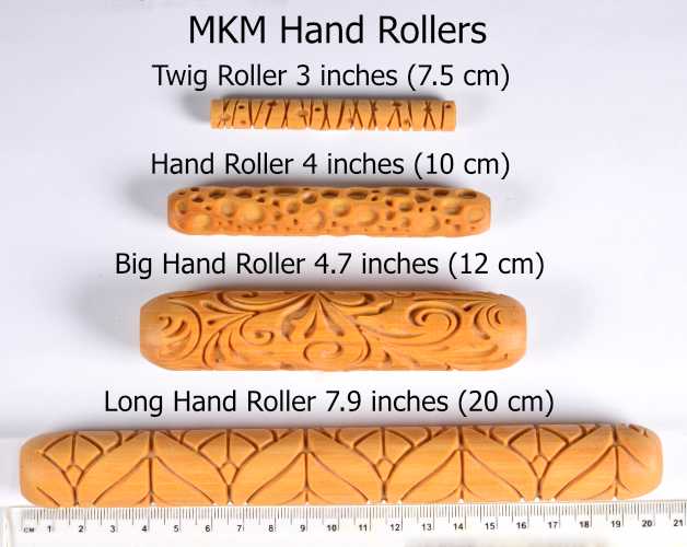 TW-044 - Twig Texture Roller – Plum Blossoms - MKM